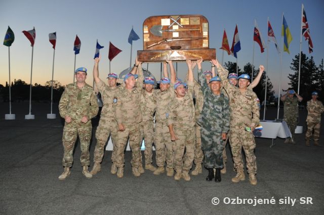 Víťazné slovenské farby v Military Skills Competition na Cypre 