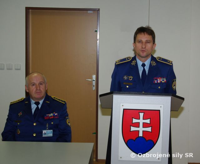 Príslušníci vzdušných síl si pripomenuli vznik Slovenskej republiky