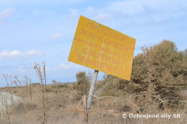 Odmínovači v nárazníkovej zóne