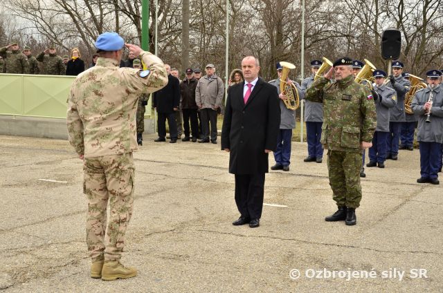 V obrazoch: Slávnostná rozlúčka – UNFICYP/ RS Afganistan s termínom rotácie marec 2017