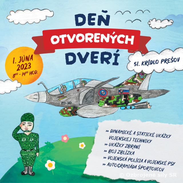 Deň detí s OSSR v 51. krídle Prešov