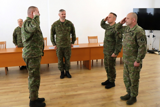 Veliaci poddôstojník Spoločného operačného veliteľstva OS SR má nového nástupcu