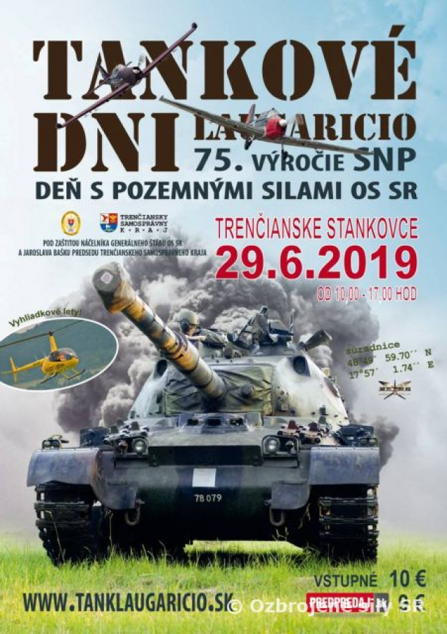 Tankové dni Laugarício – Deň s pozemnými silami OS SR - AVÍZO